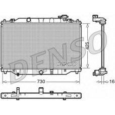 DRM44039 DENSO Радиатор, охлаждение двигателя