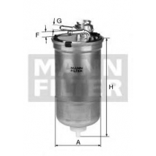 WK 853/12 MANN-FILTER Топливный фильтр