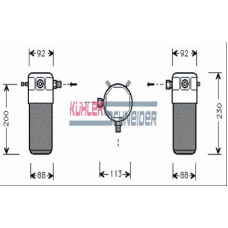 8900601 KUHLER SCHNEIDER Осушитель, кондиционер