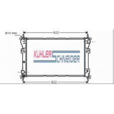 3606101 KUHLER SCHNEIDER Радиатор, охлаждение двигател