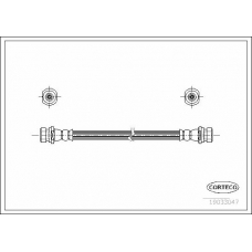 19033047 CORTECO Тормозной шланг
