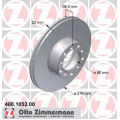 400.1052.00 ZIMMERMANN Тормозной диск