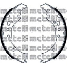 53-0517 METELLI Комплект тормозных колодок