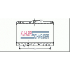 3202301 KUHLER SCHNEIDER Радиатор, охлаждение двигател