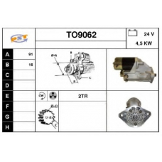 TO9062 SNRA Стартер