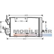 60375454 SCHLIECKMANN Конденсатор, кондиционер