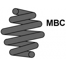 MC0081 MAXTRAC Пружина ходовой части