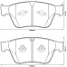 573233B BENDIX Комплект тормозных колодок, дисковый тормоз