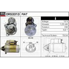 DRS3313 DELCO REMY Стартер