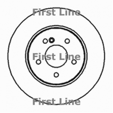 FBD1178 FIRST LINE Тормозной диск