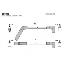 T814B TESLA Комплект проводов зажигания