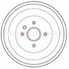 329028B BENDIX Тормозной барабан