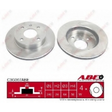 C3G007ABE ABE Тормозной диск