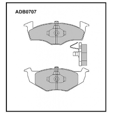 ADB0707 Allied Nippon Тормозные колодки