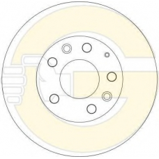 6043871 GIRLING Тормозной диск
