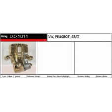 DC71011 DELCO REMY Тормозной суппорт
