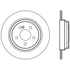 BDR2374.10 OPEN PARTS Тормозной диск