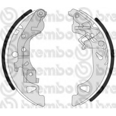 S 23 520 BREMBO Комплект тормозных колодок