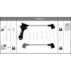 J5382077 NIPPARTS Ккомплект проводов зажигания