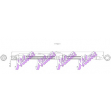 H4804 Brovex-Nelson Тормозной шланг