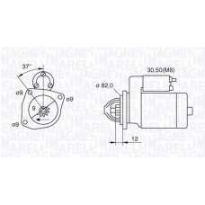063521082040 MAGNETI MARELLI Стартер