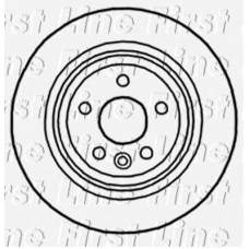 FBD1849 FIRST LINE Тормозной диск