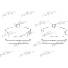 PBP1096 PATRON Комплект тормозных колодок, дисковый тормоз