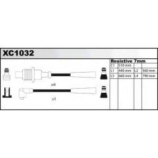 XC1032 QUINTON HAZELL Комплект проводов зажигания