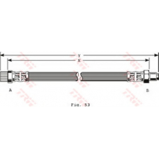 PHB372 TRW Тормозной шланг