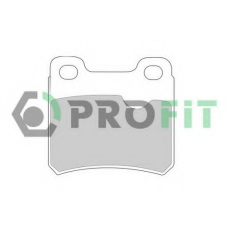 5000-0586 PROFIT Комплект тормозных колодок, дисковый тормоз