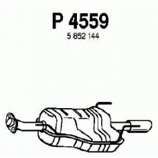 P4559 FENNO Глушитель выхлопных газов конечный