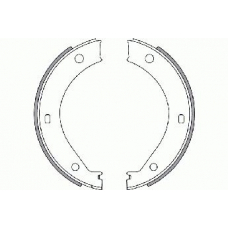 18492715415 S.b.s. Комплект тормозных колодок, стояночная тормозная с