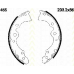 8100 14465 TRISCAN Комплект тормозных колодок