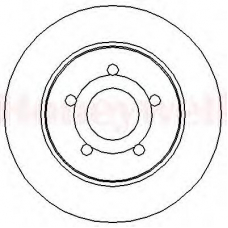 562361B BENDIX Тормозной диск