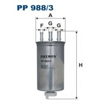 PP988/3 FILTRON Топливный фильтр