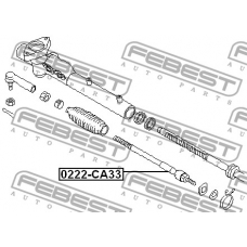 0222-CA33 FEBEST Осевой шарнир, рулевая тяга