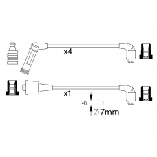 0 986 356 990 BOSCH Комплект проводов зажигания