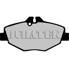 JCP1414 JURATEK Комплект тормозных колодок, дисковый тормоз