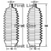 FSG3342 FIRST LINE Пыльник, рулевое управление