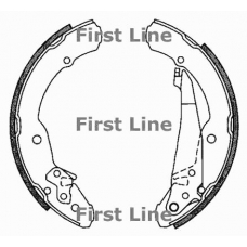 FBS547 FIRST LINE Комплект тормозных колодок