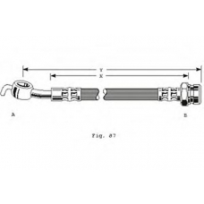 PHD290 TRW Тормозной шланг