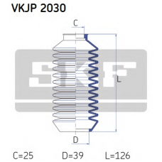 VKJP 2030 SKF Комплект пылника, рулевое управление