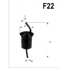 WF8112 QUINTON HAZELL Фильтр топливный