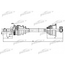 PDS1601 PATRON Шарнир, приводной вал
