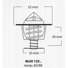 8620 12588 TRISCAN Термостат, охлаждающая жидкость