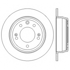 562553BC BENDIX Тормозной диск