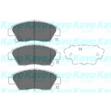 KBP-2003 KAVO PARTS Комплект тормозных колодок, дисковый тормоз