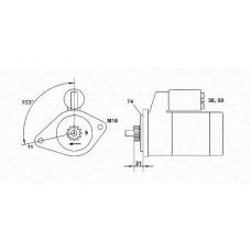943253191010 MAGNETI MARELLI Стартер