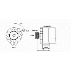 943356643010 MAGNETI MARELLI Генератор