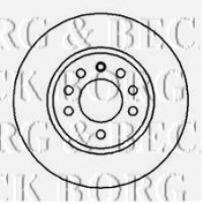 BBD5082 BORG & BECK Тормозной диск
